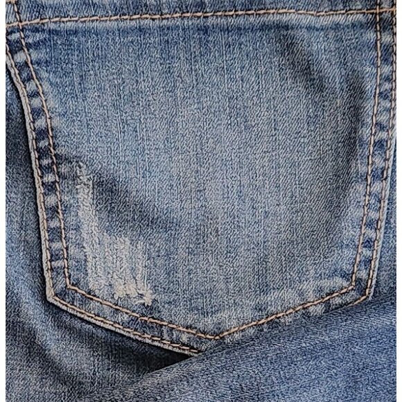 Lane Bryant Stretch Distressed Jean Whiskering Fading– Sz 20 NWOT - Picture 3 of 8